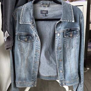 Mexx Light Wash Denim Jacket - Blue